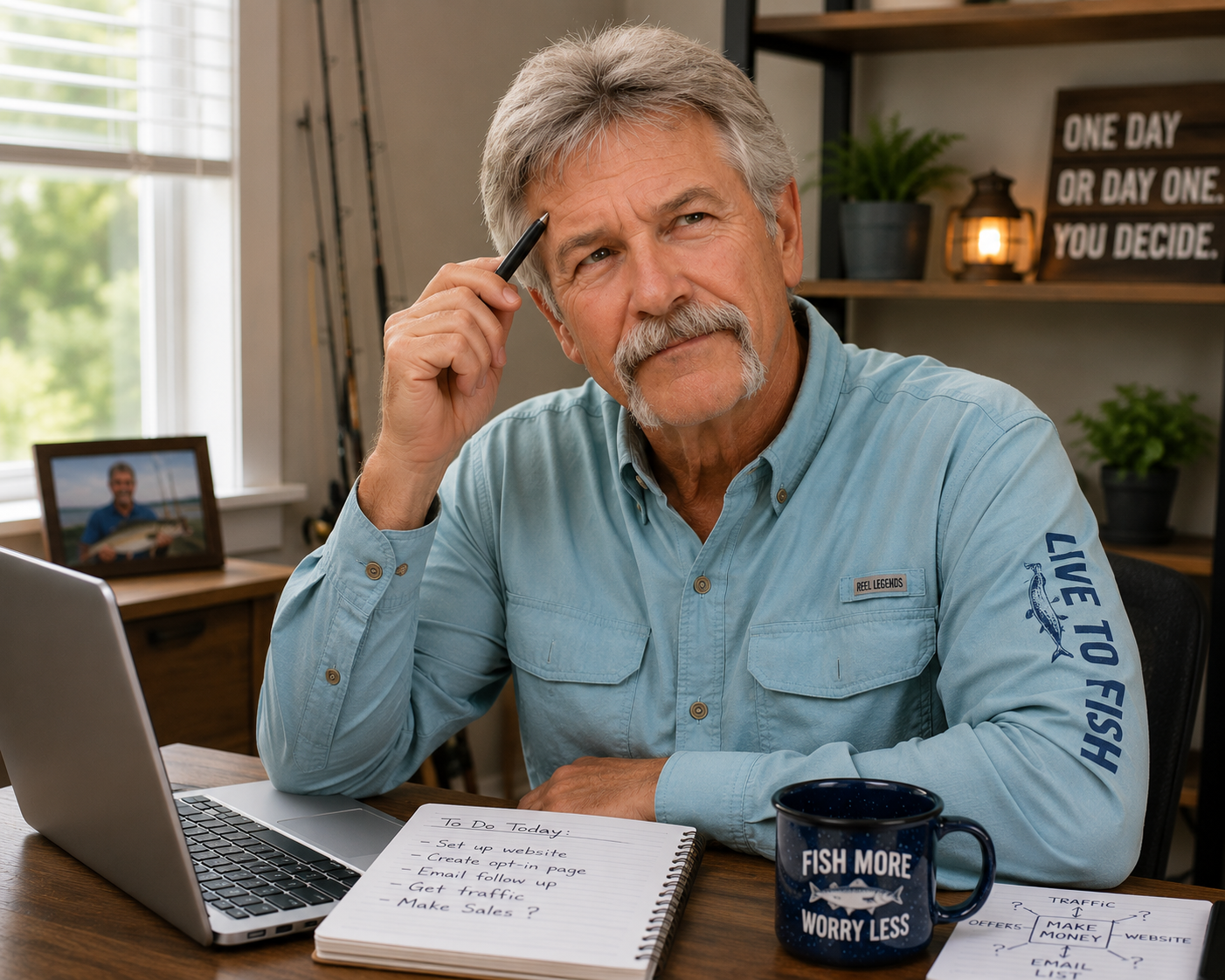 Affiliate marketing beginner feeling overwhelmed and confused